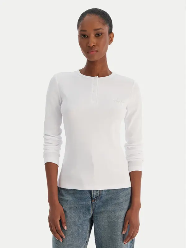 Calvin Klein Jeans Calvin Klein Jeans Majica LV047E201G Bijela Regular Fit