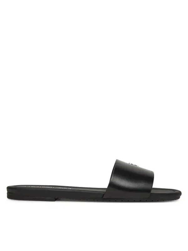 Calvin Klein Jeans Calvin Klein Jeans Natikače Flat Sandal Slide Mg YW0YW01697 Crna