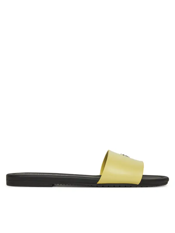 Calvin Klein Jeans Calvin Klein Jeans Natikače Flat Sandal Slide Mg YW0YW01697 Žuta