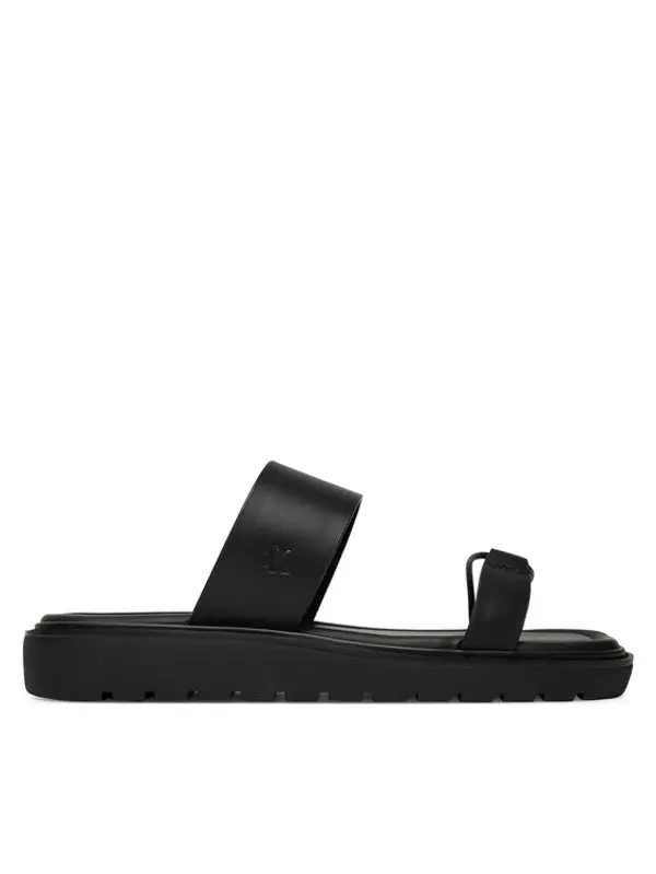 Calvin Klein Jeans Calvin Klein Jeans Natikače Rope Sandal Soft Lth Mg YW0YW01864 Crna