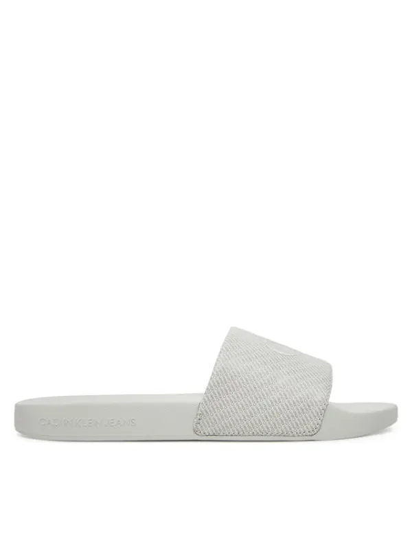 Calvin Klein Jeans Calvin Klein Jeans Natikače Slide Aop Print YM0YM01269 Siva