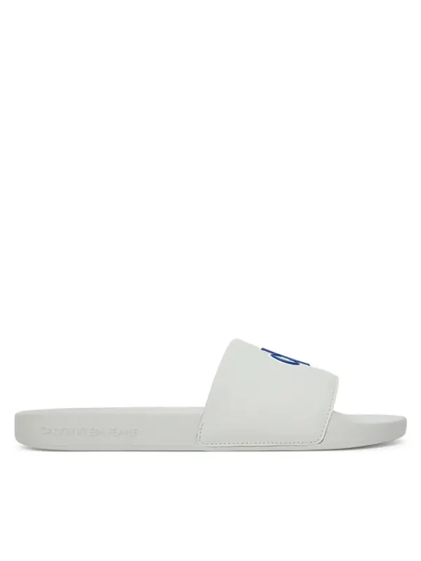 Calvin Klein Jeans Calvin Klein Jeans Natikače Slide Jelly Mono Pu YM0YM01281 Siva
