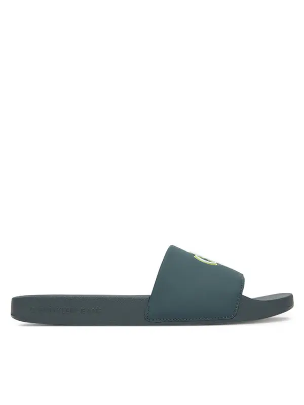Calvin Klein Jeans Calvin Klein Jeans Natikače Slide Jelly Mono Pu YM0YM01281 Zelena