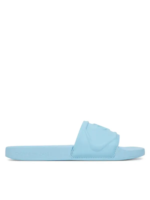 Calvin Klein Jeans Calvin Klein Jeans Natikače Slide Pu Hf Mg YW0YW01879 Svijetloplava