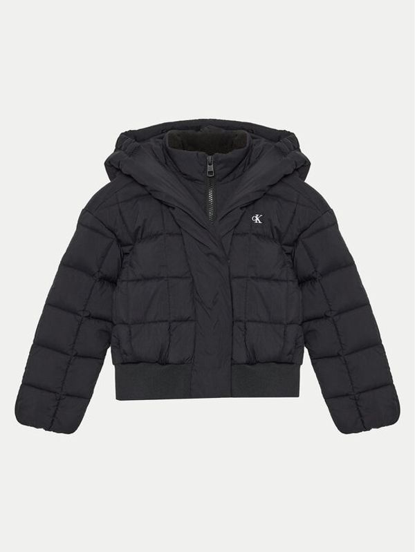 Calvin Klein Jeans Calvin Klein Jeans Pernata jakna Archive IG0IG02595 M Crna Regular Fit