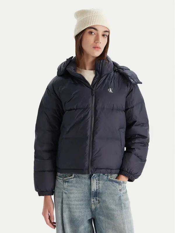 Calvin Klein Jeans Calvin Klein Jeans Pernata jakna Essential LV047D501G Tamnoplava Relaxed Fit