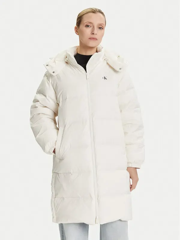 Calvin Klein Jeans Calvin Klein Jeans Pernata jakna Essential LV047D502G Bež Regular Fit