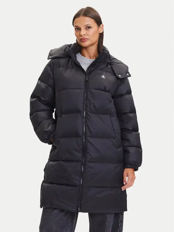 Calvin Klein Jeans Calvin Klein Jeans Pernata jakna Essential LV047D502G Crna Regular Fit