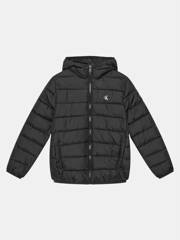 Calvin Klein Jeans Calvin Klein Jeans Pernata jakna Inst Logo IB0IB02174 Crna Regular Fit