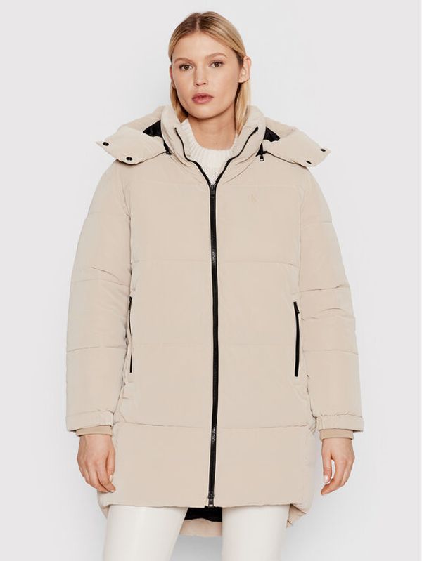 Calvin Klein Jeans Calvin Klein Jeans Pernata jakna J20J216873 Bež Oversize