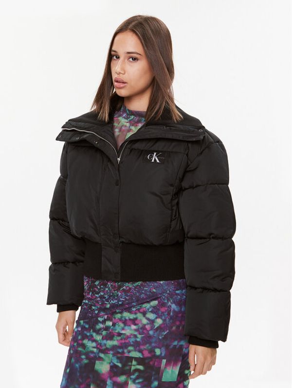 Calvin Klein Jeans Calvin Klein Jeans Pernata jakna J20J221899 Crna Relaxed Fit