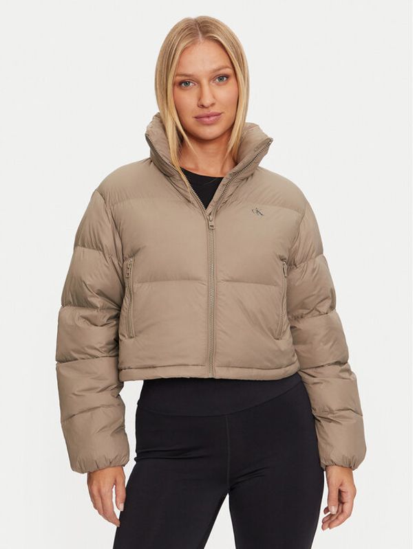 Calvin Klein Jeans Calvin Klein Jeans Pernata jakna J20J223577 Bež Relaxed Fit