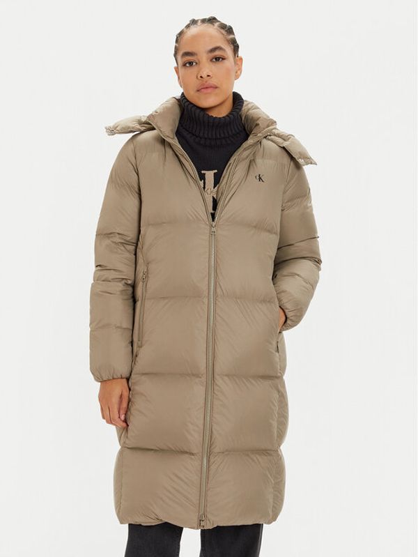 Calvin Klein Jeans Calvin Klein Jeans Pernata jakna J20J224109 Bež Regular Fit