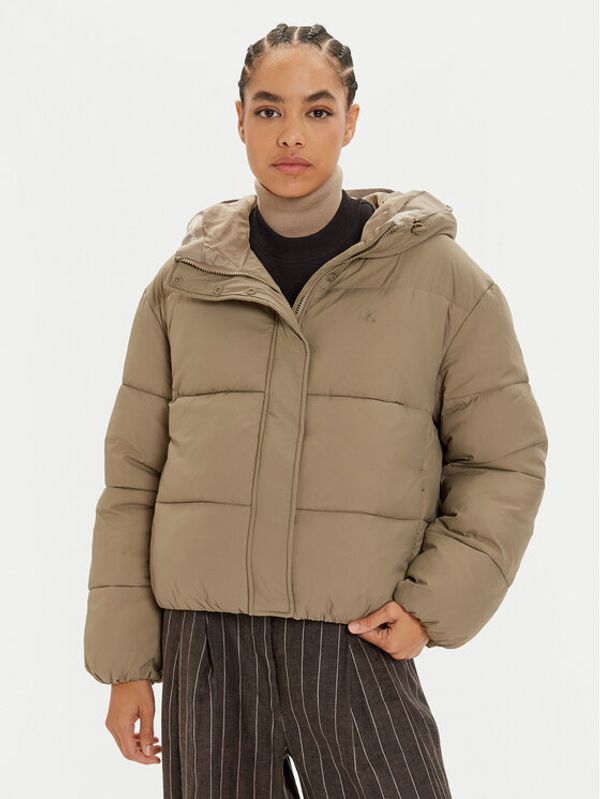 Calvin Klein Jeans Calvin Klein Jeans Pernata jakna J20J224112 Bež Regular Fit