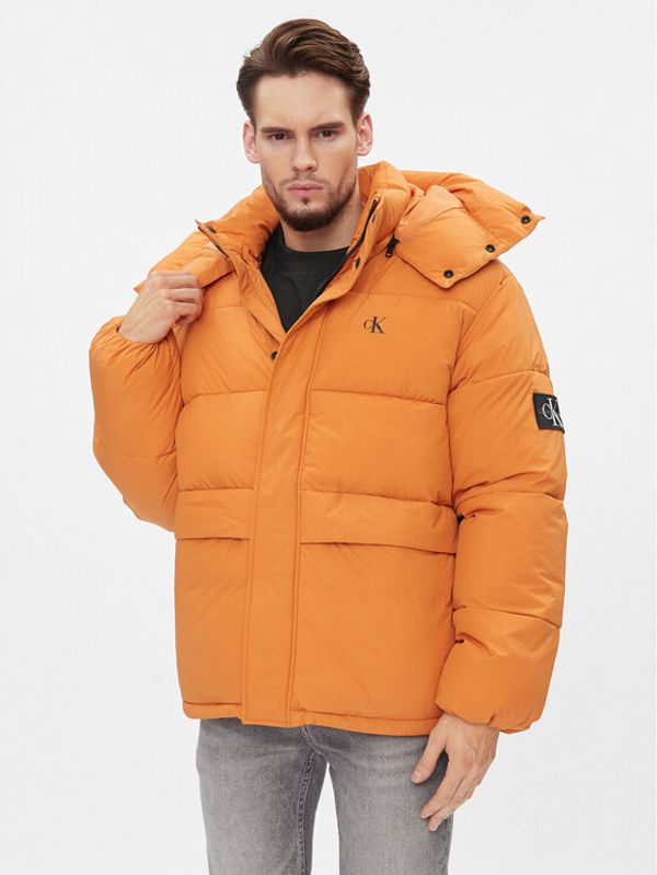 Calvin Klein Jeans Calvin Klein Jeans Pernata jakna J30J323709 Narančasta Relaxed Fit