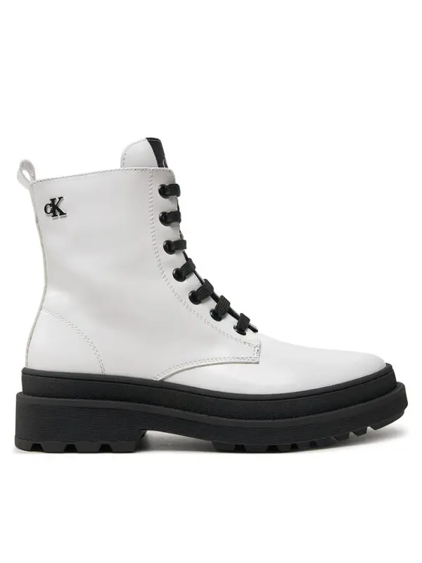 Calvin Klein Jeans Calvin Klein Jeans Planinarske cipele Lace-Up Bootie V4A5-81031-1453 S Bijela