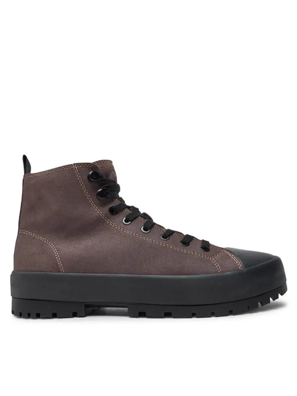 Calvin Klein Jeans Calvin Klein Jeans Planinarske cipele Lugged Hybrid High Laceup Auth YM0YM01092 Smeđa