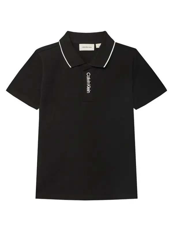 Calvin Klein Jeans Calvin Klein Jeans Polo Embro Logo IB0IB02542 D Crna Regular Fit