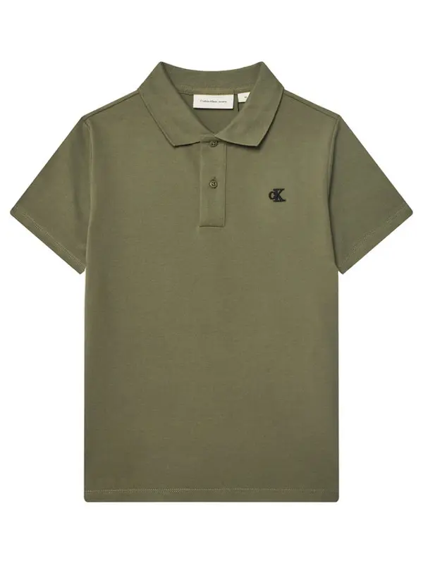 Calvin Klein Jeans Calvin Klein Jeans Polo Essential IB0IB02486 D Zelena Regular Fit