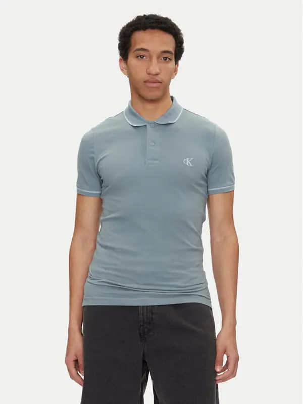 Calvin Klein Jeans Calvin Klein Jeans Polo J30J315603 Plava Slim Fit