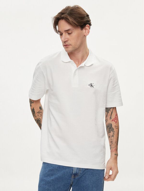 Calvin Klein Jeans Calvin Klein Jeans Polo J30J325433 Bijela Regular Fit