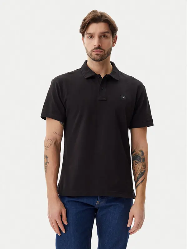 Calvin Klein Jeans Calvin Klein Jeans Polo J30J327040 Crna Regular Fit