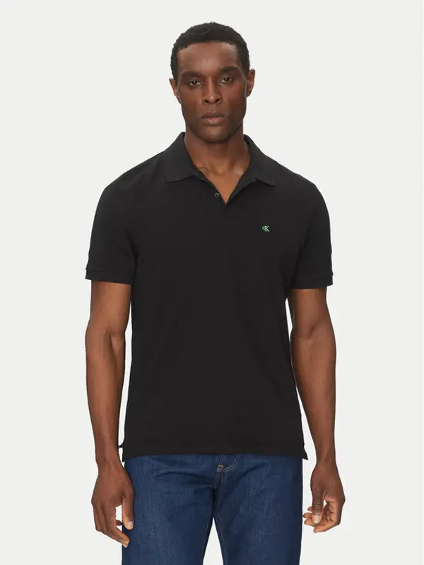 Calvin Klein Jeans Calvin Klein Jeans Polo LV040EM269 Crna Regular Fit