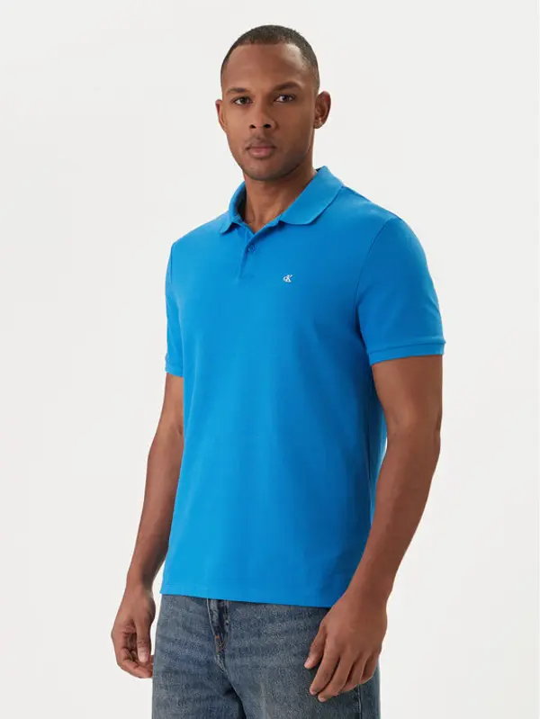 Calvin Klein Jeans Calvin Klein Jeans Polo LV040EM269 Svijetloplava Regular Fit