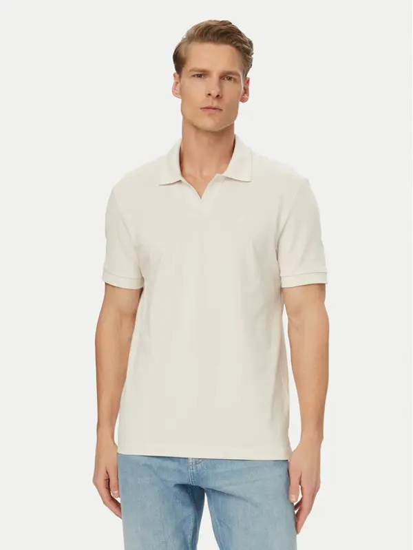 Calvin Klein Jeans Calvin Klein Jeans Polo LV04RF215G Krem Regular Fit