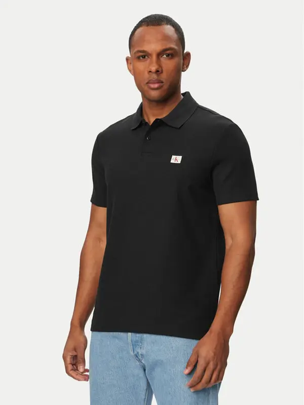 Calvin Klein Jeans Calvin Klein Jeans Polo LV04RG217G Crna Regular Fit