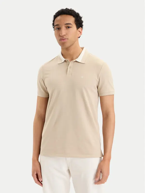 Calvin Klein Jeans Calvin Klein Jeans Polo LV04RG234G Svijetlo bež Regular Fit