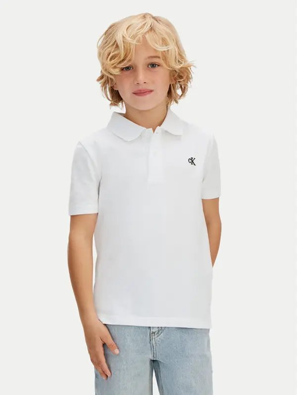 Calvin Klein Jeans Calvin Klein Jeans Polo LVCKSJB29B Bijela Regular Fit