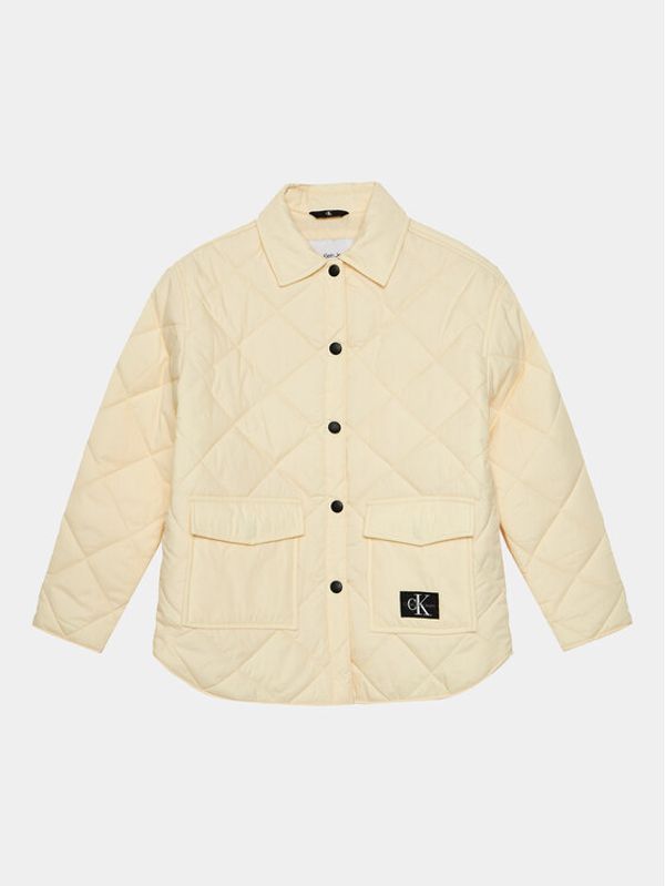 Calvin Klein Jeans Calvin Klein Jeans Prijelazna jakna IG0IG01814 Žuta Relaxed Fit