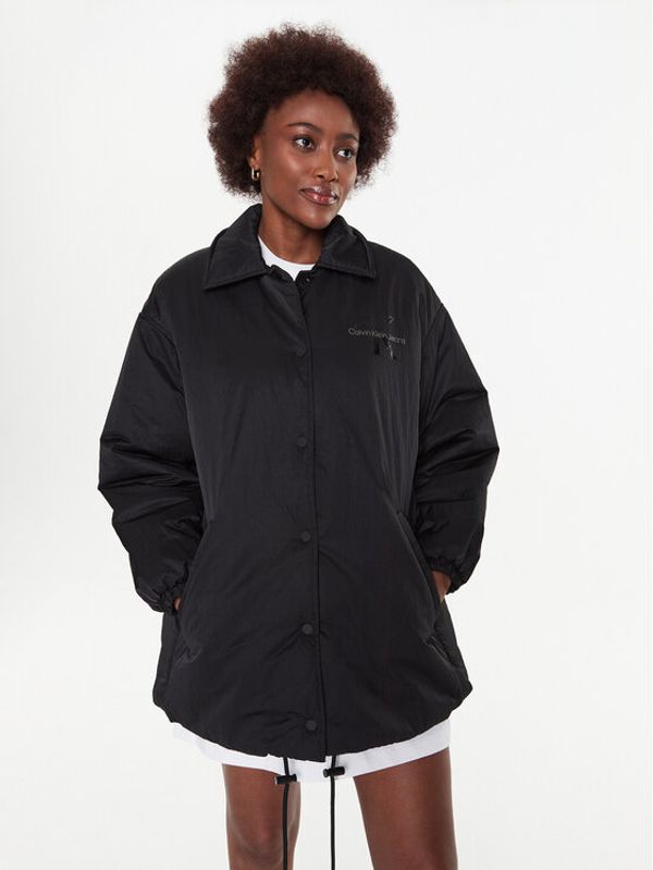 Calvin Klein Jeans Calvin Klein Jeans Prijelazna jakna J20J220333 Crna Oversize