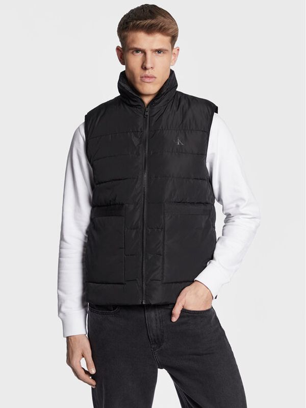 Calvin Klein Jeans Calvin Klein Jeans Prsluk J30J322495 Crna Regular Fit