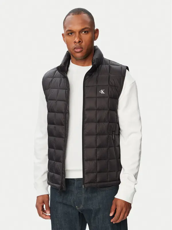 Calvin Klein Jeans Calvin Klein Jeans Prsluk LV04RG507G Crna Regular Fit