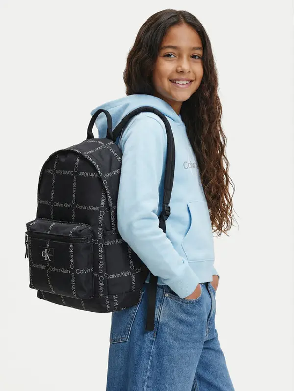 Calvin Klein Jeans Calvin Klein Jeans Ruksak City Grid Aop IU0IU00711 Crna