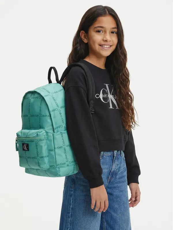 Calvin Klein Jeans Calvin Klein Jeans Ruksak City Grid Aop IU0IU00711 Zelena