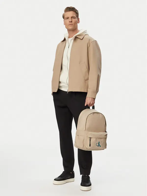 Calvin Klein Jeans Calvin Klein Jeans Ruksak Solid Monologo Backpack IU0IU00731 Bež