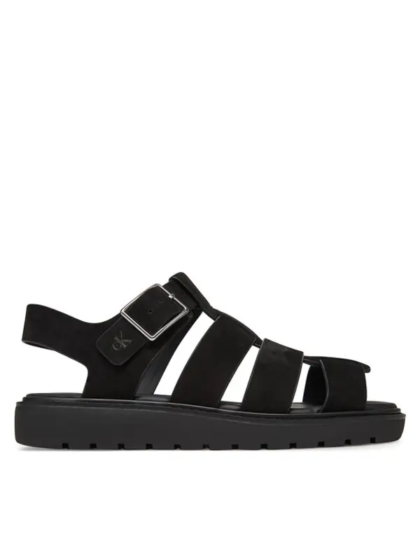 Calvin Klein Jeans Calvin Klein Jeans Sandale Fisherman Hw Sandal Lth YW0YW01962 Crna