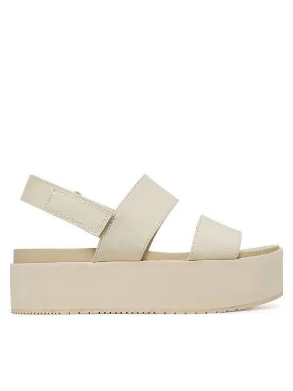 Calvin Klein Jeans Calvin Klein Jeans Sandale Flatform Sandal Sling In YW0YW01788 Écru
