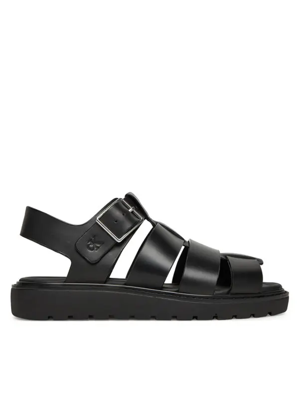 Calvin Klein Jeans Calvin Klein Jeans Sandale Sq Molded Sdl Fisherman Mg Wn YW0YW01700 Crna