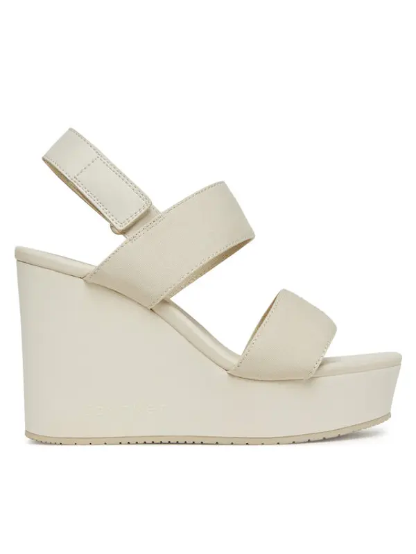 Calvin Klein Jeans Calvin Klein Jeans Sandale Wedge Sandal Webbing In YW0YW01790 Siva