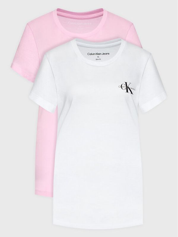 Calvin Klein Jeans Calvin Klein Jeans Set 2 majice J20J219734 Šarena Slim Fit