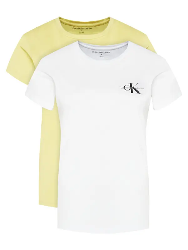 Calvin Klein Jeans Calvin Klein Jeans Set t-shirt majica﻿ J20J219734 Šarena Slim Fit