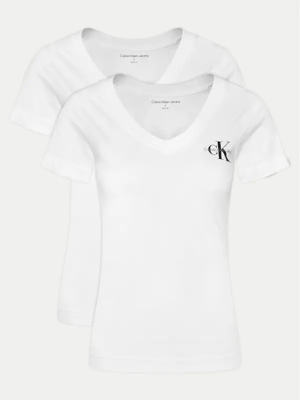 Calvin Klein Jeans Calvin Klein Jeans Set t-shirt majica﻿ J20J223447 Bijela Regular Fit