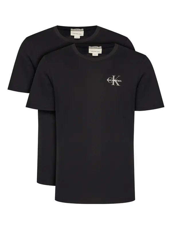 Calvin Klein Jeans Calvin Klein Jeans Set t-shirt majica﻿ LV04RF279G Crna Regular Fit