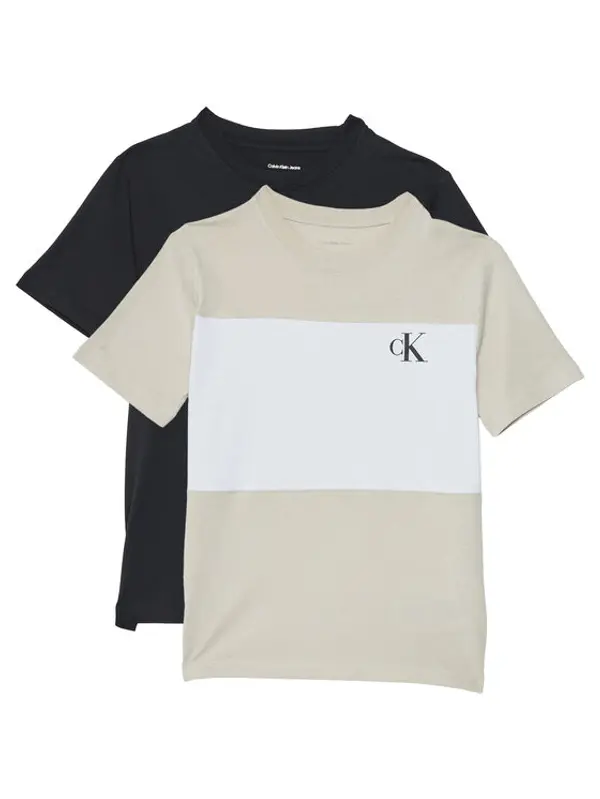 Calvin Klein Jeans Calvin Klein Jeans Set t-shirt majica﻿ LVCKSJA46B Šarena Regular Fit