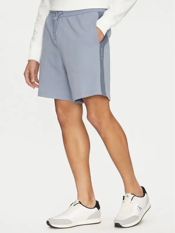 Calvin Klein Jeans Calvin Klein Jeans Sportske kratke hlače J30J327246 Plava Relaxed Fit