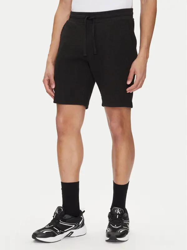 Calvin Klein Jeans Calvin Klein Jeans Sportske kratke hlače J30J327247 Crna Regular Fit